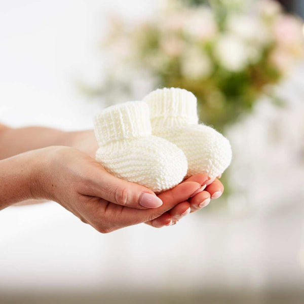 Add On: Hand-knitted Merino Baby Booties