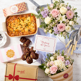 Postpartum Flowers & Meal Hamper